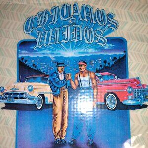 Vintage Chicanos Unidos - IRON ON TRANSFER - Heat Transfer Patch - Very rare!
